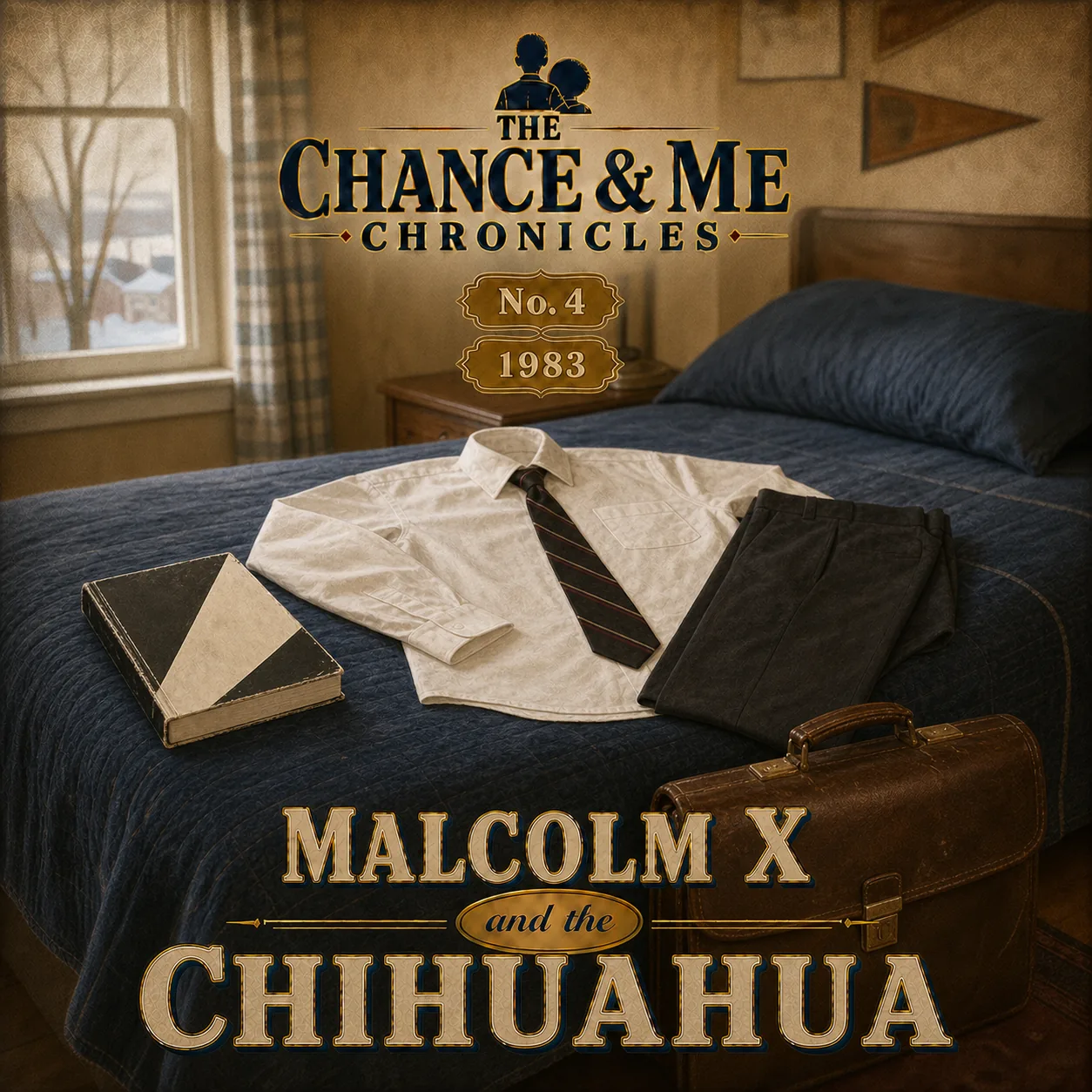 Malcolm X and the Chihuahua — cover