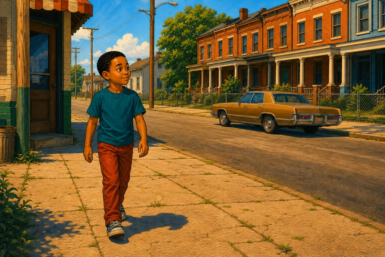 Six Blocks, Alone