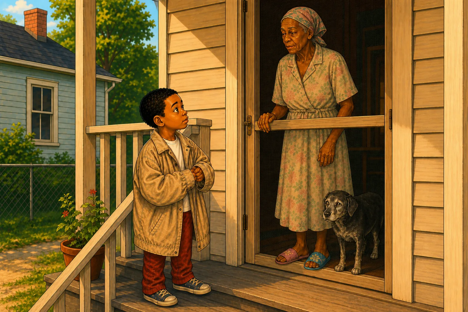 Mrs. Shipley's Screen Door